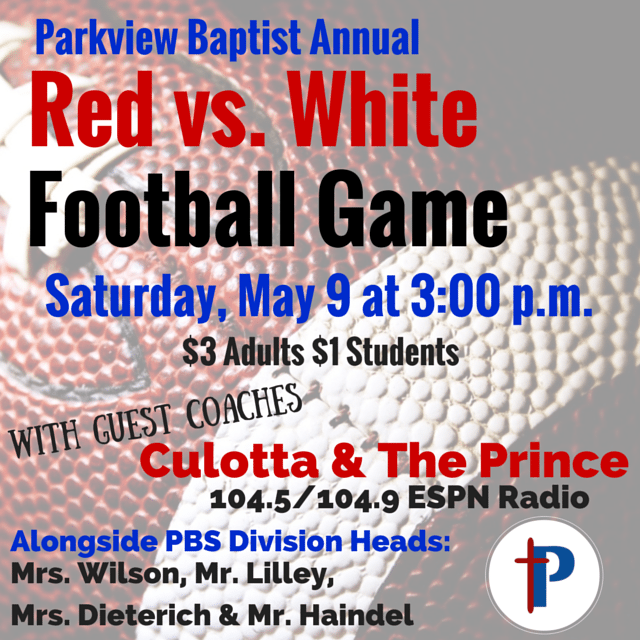 RedWhiteFootballGame