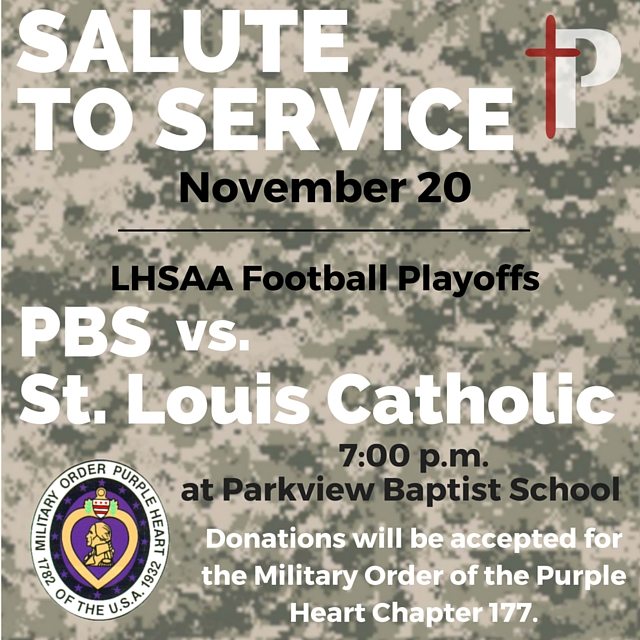 SALUTE with DONATIONS