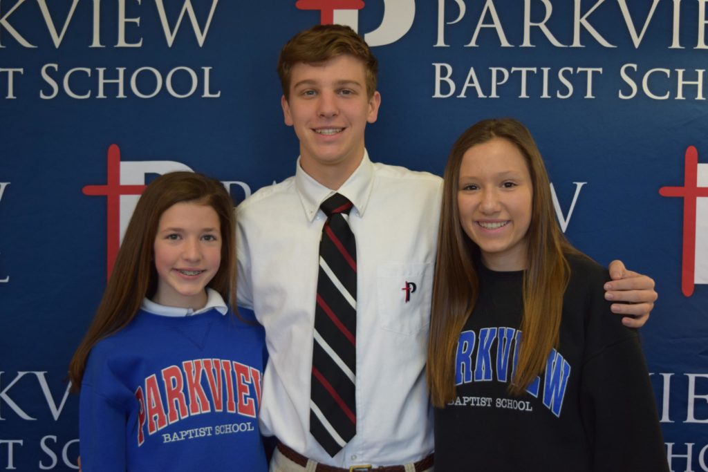 Parkview Baptist School Students of the Year Parkview Baptist