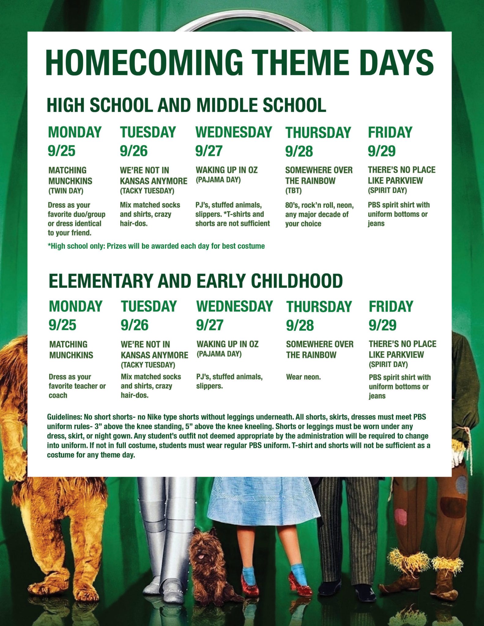 homecoming theme days 01